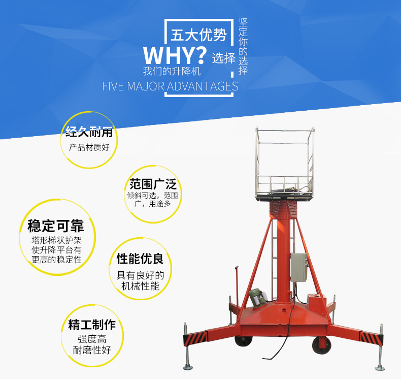 單梯套缸式液壓升降機(jī)